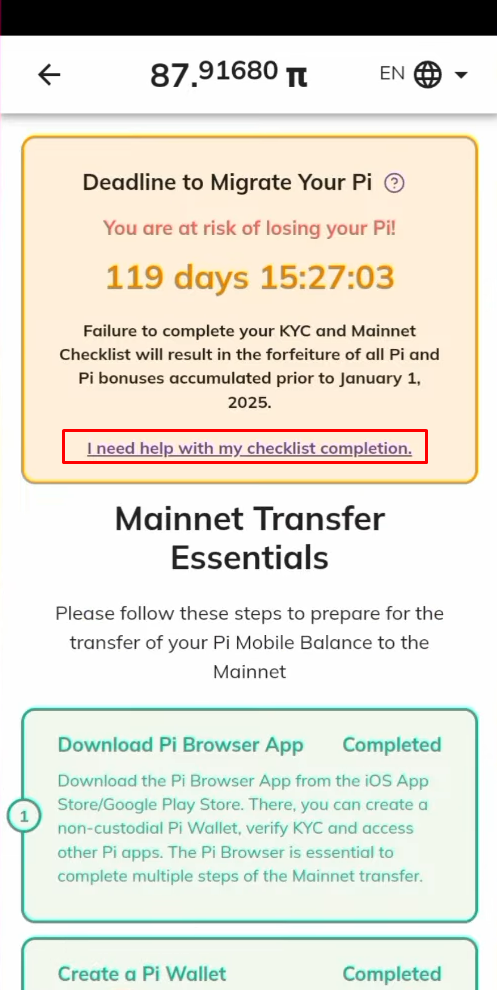 PI KYC Review