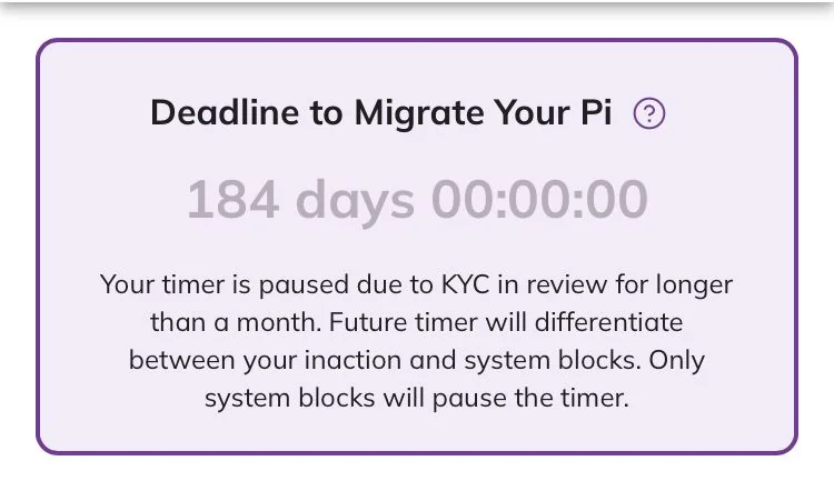 Pi Network migrate