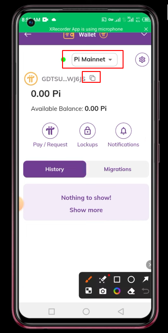  recover pi wallet passphrase 