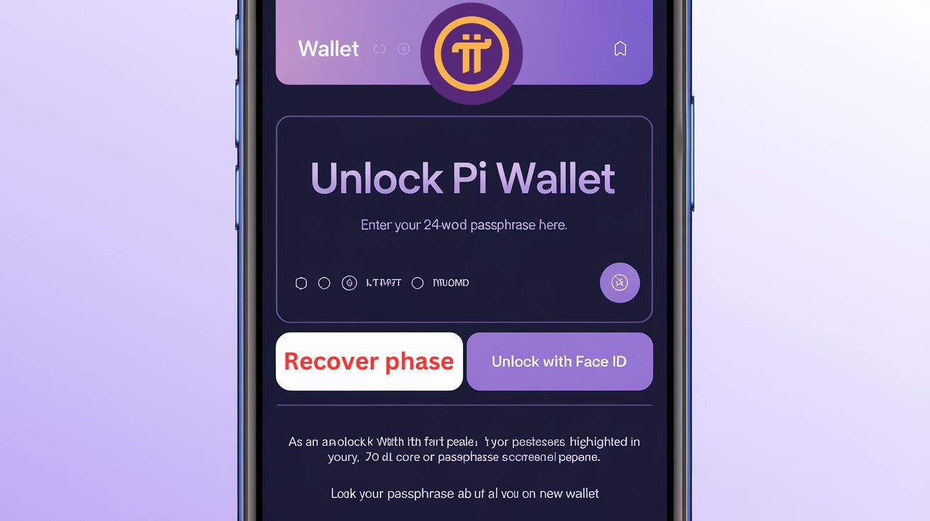 recover pi wallet passphrase