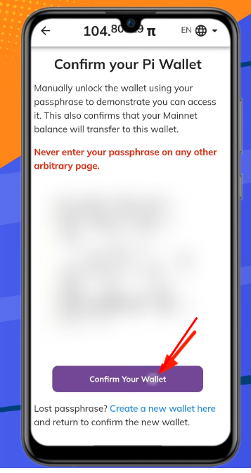 withdraw pi coin