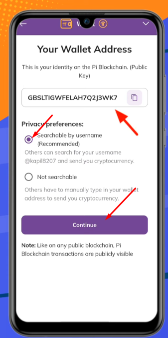 withdraw pi coin