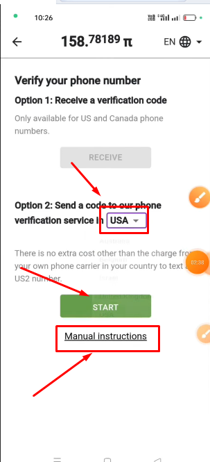 Pi network verify phone number Problem solve